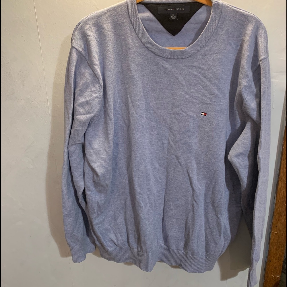 Tommy Hilfiger light blue XL Pullover shirt